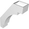 Ekena Millwork 5 1/2-in. W x 18-in. D x 24-in. H Merced Architectural Grade PVC Knee Brace BRCP055X18X24MRC - alternate 5